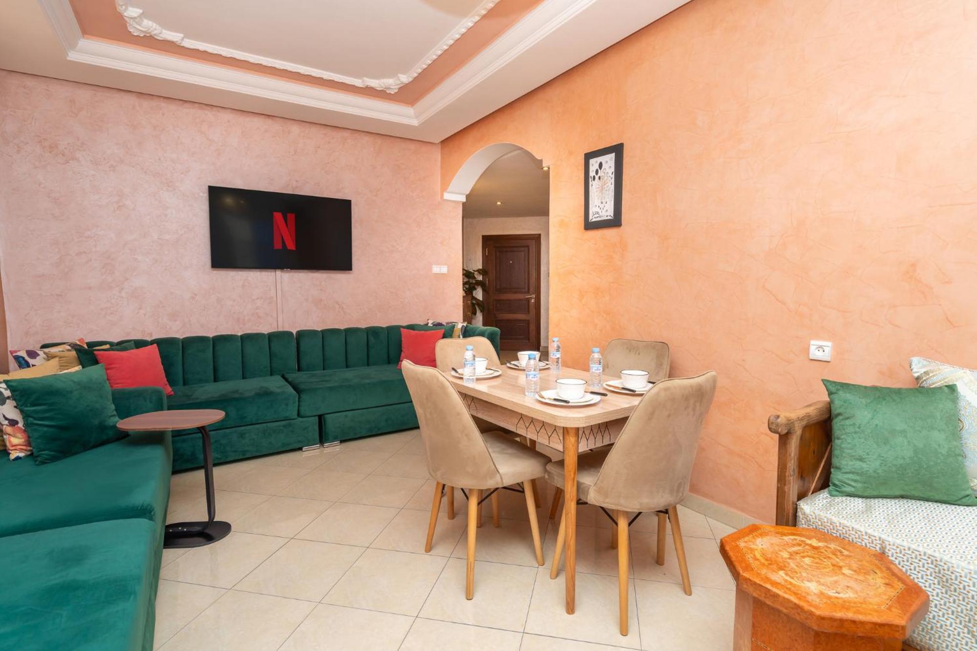 Appartement 2 Chambres Pres De La Corniche Tanca Dış mekan fotoğraf