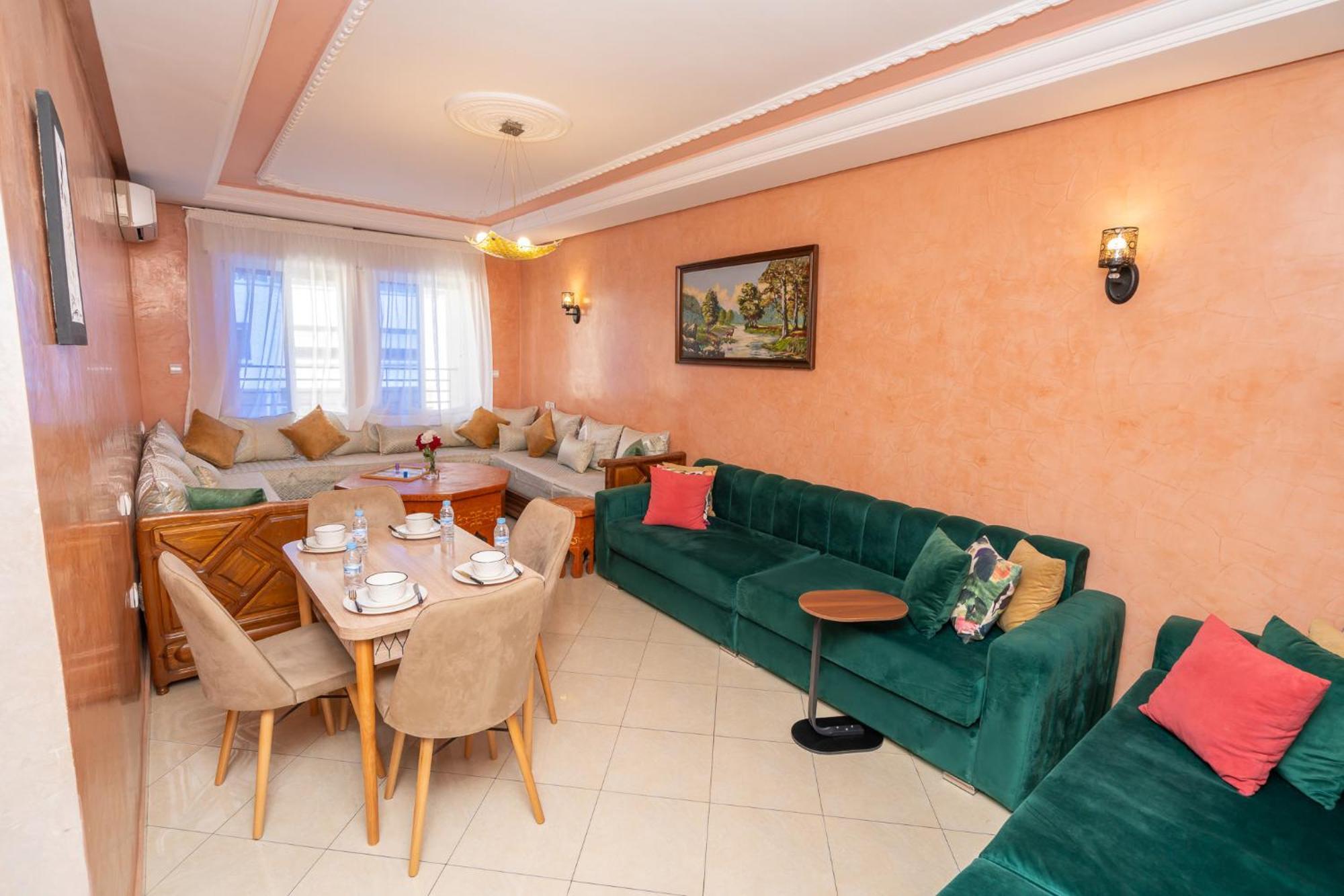 Appartement 2 Chambres Pres De La Corniche Tanca Dış mekan fotoğraf