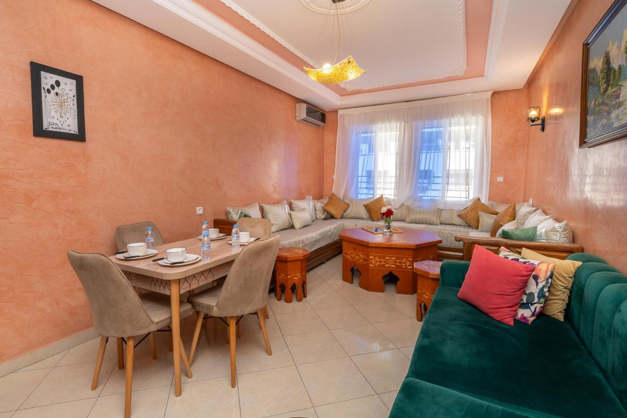 Appartement 2 Chambres Pres De La Corniche Tanca Dış mekan fotoğraf
